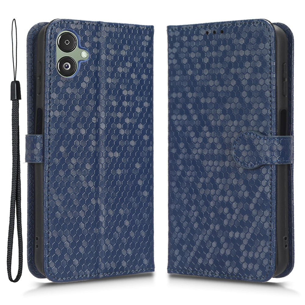 For Samsung Galaxy F14 5G Stand Wallet Phone Case PU Leather Dot Pattern Imprinted Smartphone Cover For Samsung Galaxy F14 5G Stand Wallet Phone Case PU Leather Dot Pattern Imprinted Smartphone Cover